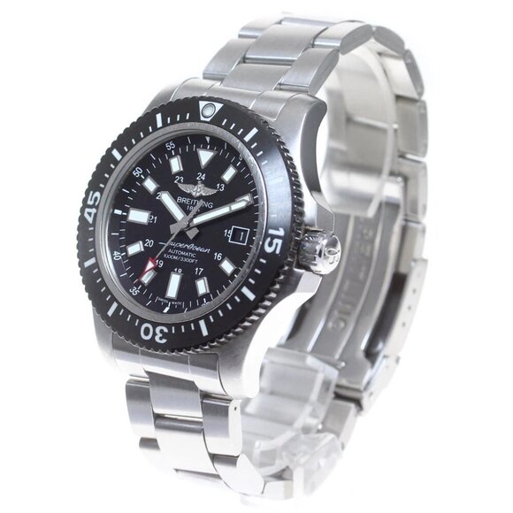 BREITLING Super Ocean 44 Special Y17393 Date black Dial Automatic Men's_835713 - Picture 1 of 7